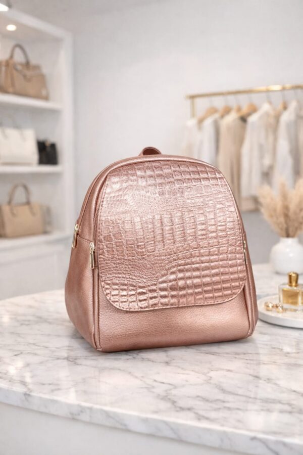 morral mini lupe oro rosa Morral mini Lupe