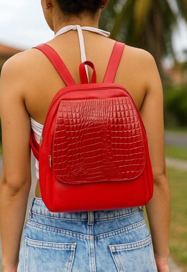 morral mini lupe rojo Morral mini Lupe