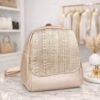 morral mini lupe dorado Morral mini Lupe