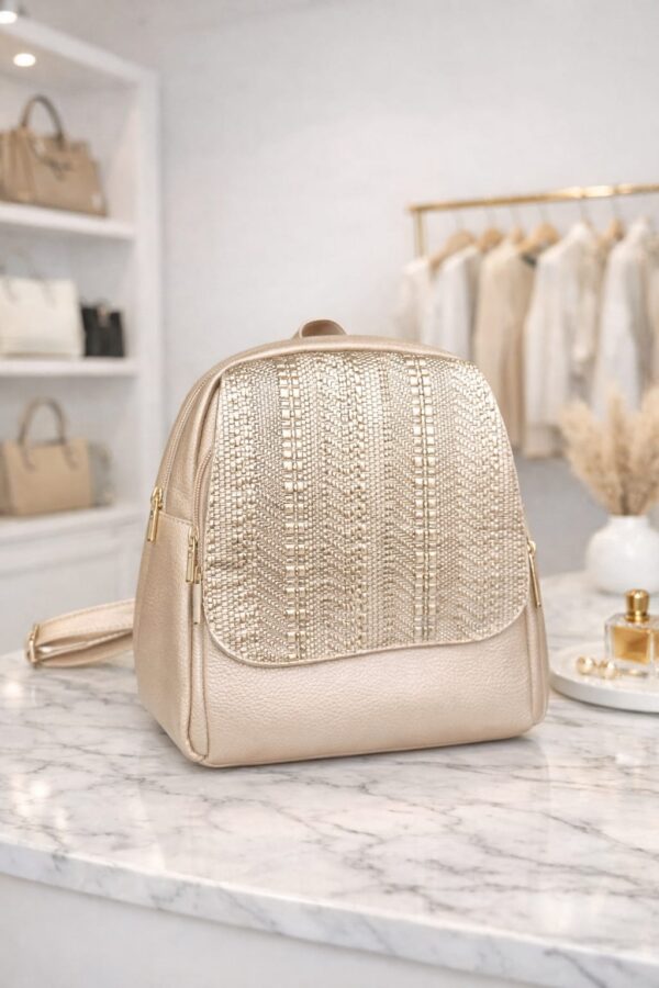 morral mini lupe dorado Morral mini Lupe