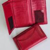billetera larga roja Billetera larga dama