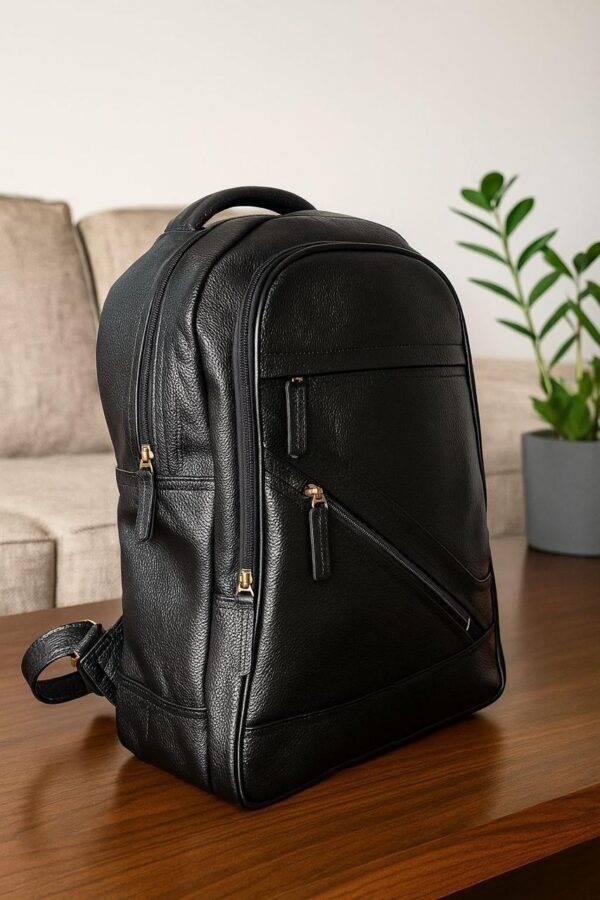 morral cuero napa negro Morral Ejecutivo en Cuero Napa para Portátil