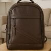 morral cuero napa cafe Morral Ejecutivo en Cuero Napa para Portátil
