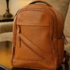 morral cuero napa miel Morral Ejecutivo en Cuero Napa para Portátil