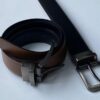 Correa doble faz negro cafe 1 Cinturón Reversible "Dual-Tone"