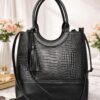Saritha Negro Bolso de Lujo "Saritha"