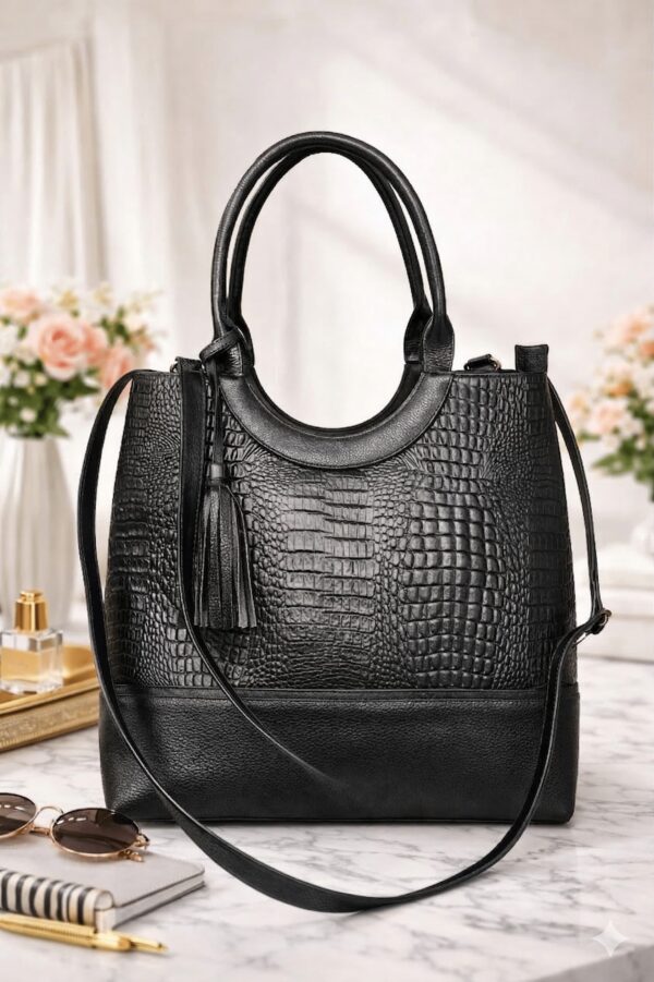 Saritha Negro Bolso de Lujo "Saritha"