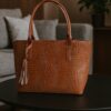 playera miel Bolso Playera Tote bag "Duo-Space"